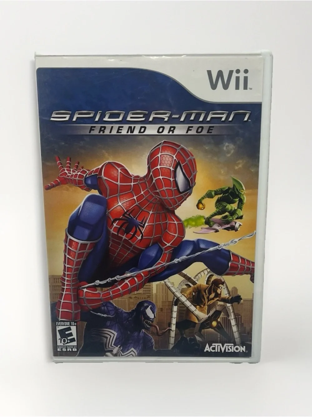 Spider-Man: Friend or Foe (Nintendo Wii, 2007) Tested - Working - CIB